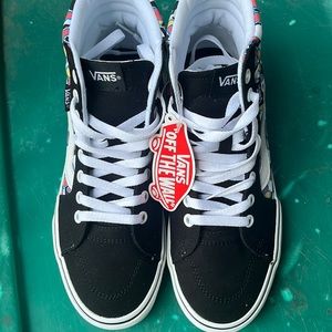 Butterfly checkerboard multi / size 8